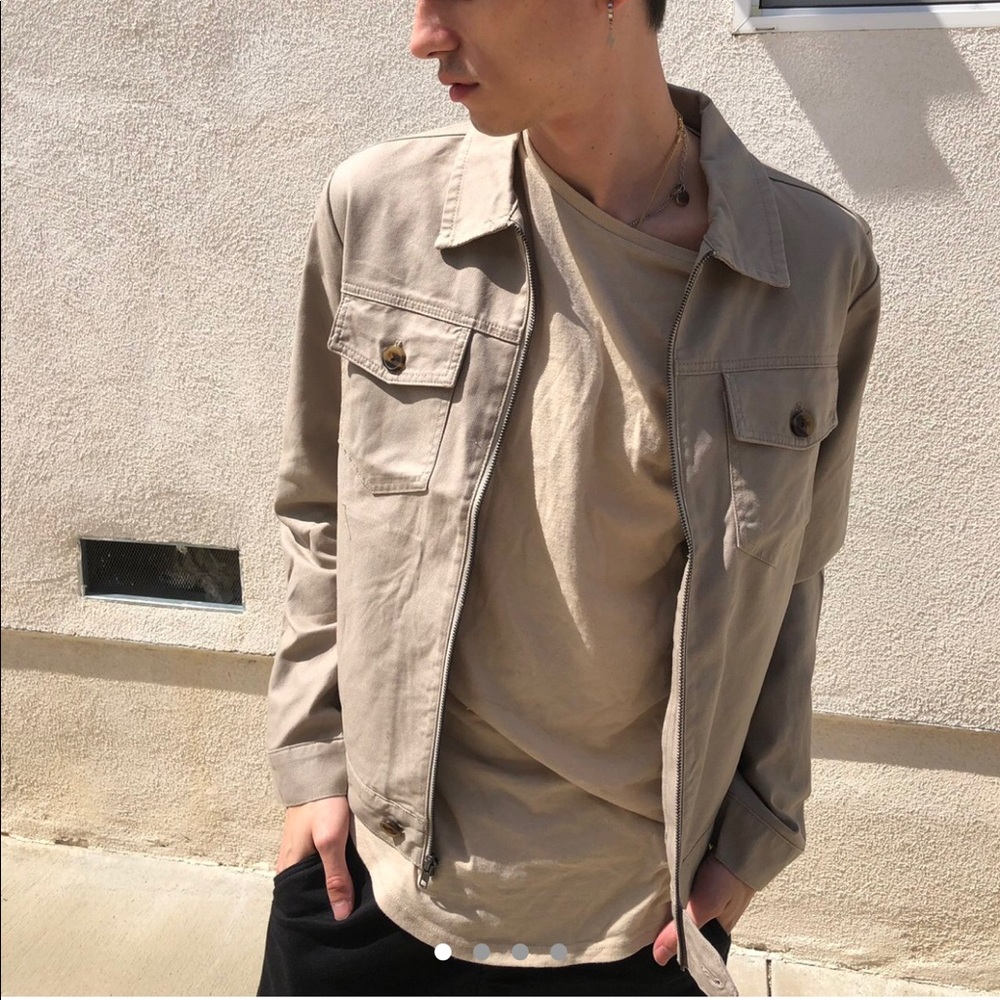 AMERICAN APPAREL NEVER WORN TWILL JACKET